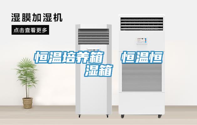 恒溫培養(yǎng)箱  恒溫恒濕箱