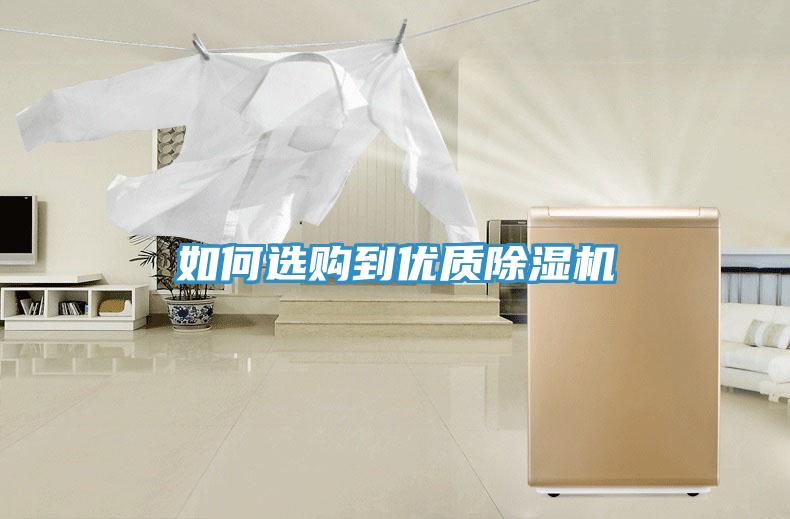 如何選購到優(yōu)質(zhì)除濕機