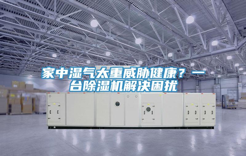 家中濕氣太重威脅健康？一臺除濕機解決困擾