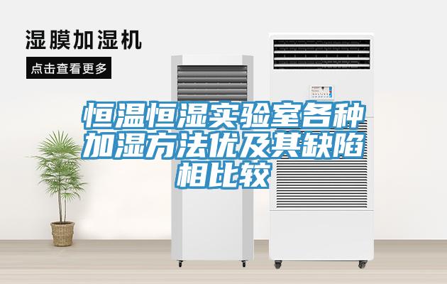 恒溫恒濕實驗室各種加濕方法優(yōu)及其缺陷相比較