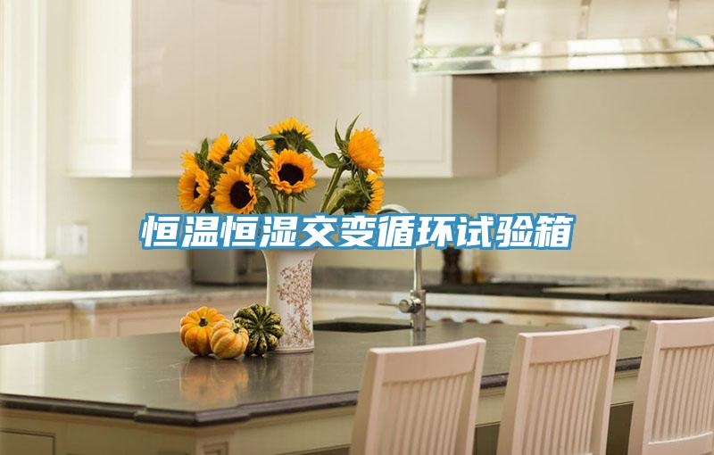 恒溫恒濕交變循環(huán)試驗箱