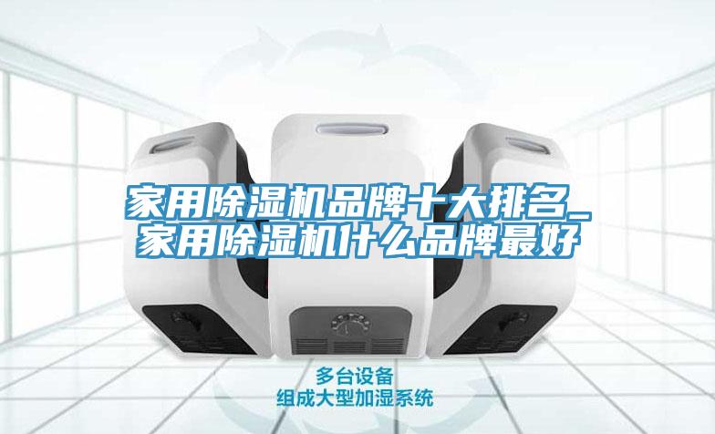家用除濕機(jī)品牌十大排名_家用除濕機(jī)什么品牌最好