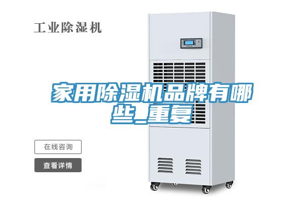 家用除濕機(jī)品牌有哪些_重復(fù)