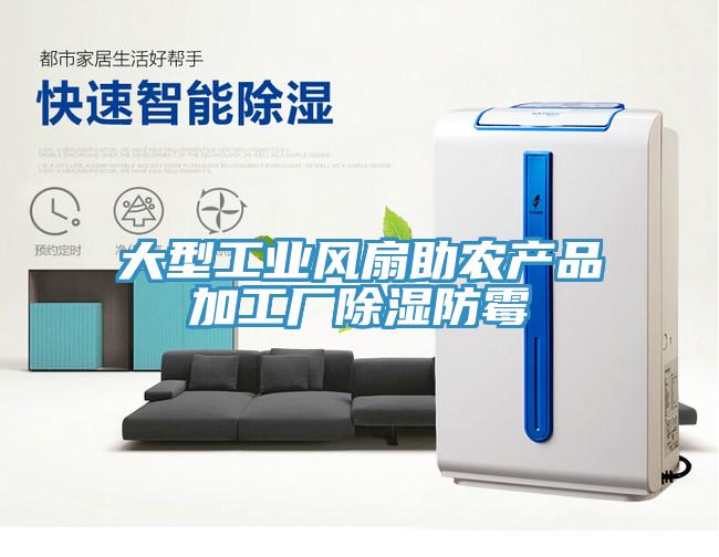 大型工業(yè)風(fēng)扇助農(nóng)產(chǎn)品加工廠除濕防霉