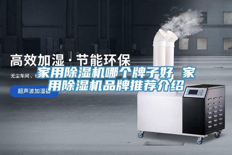 家用除濕機哪個牌子好 家用除濕機品牌推薦介紹
