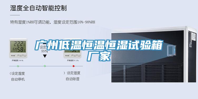 廣州低溫恒溫恒濕試驗(yàn)箱廠家
