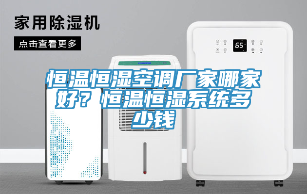 恒溫恒濕空調(diào)廠家哪家好？恒溫恒濕系統(tǒng)多少錢