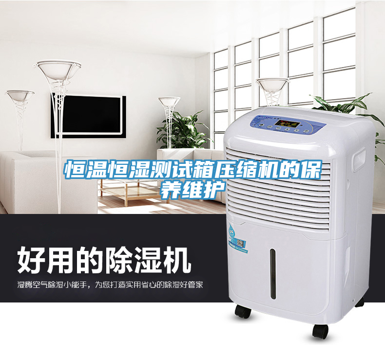 恒溫恒濕測試箱壓縮機的保養(yǎng)維護
