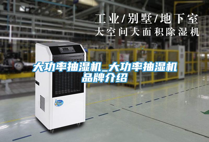 大功率抽濕機(jī)_大功率抽濕機(jī)品牌介紹