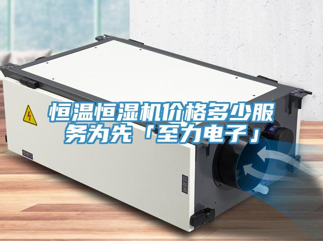 恒溫恒濕機(jī)價(jià)格多少服務(wù)為先「至力電子」