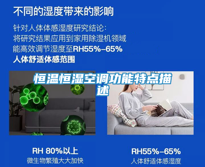 恒溫恒濕空調(diào)功能特點(diǎn)描述