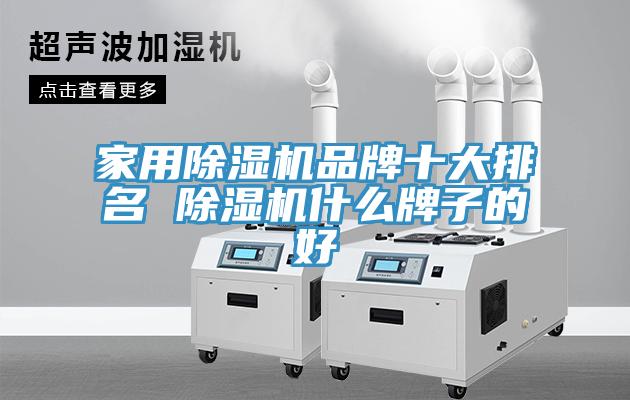 家用除濕機(jī)品牌十大排名 除濕機(jī)什么牌子的好