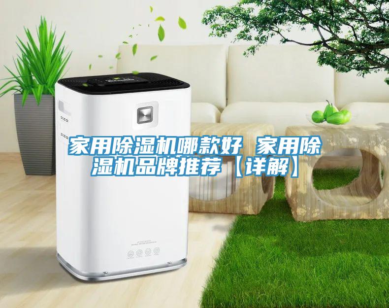 家用除濕機哪款好 家用除濕機品牌推薦【詳解】
