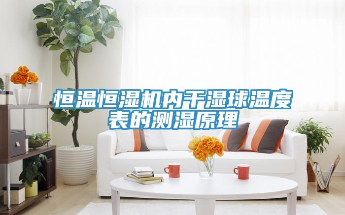 恒溫恒濕機(jī)內(nèi)干濕球溫度表的測(cè)濕原理