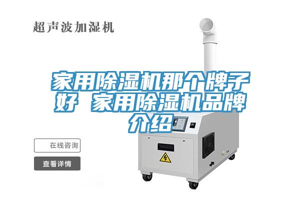 家用除濕機(jī)那個(gè)牌子好 家用除濕機(jī)品牌介紹