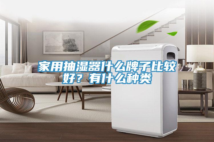家用抽濕器什么牌子比較好？有什么種類