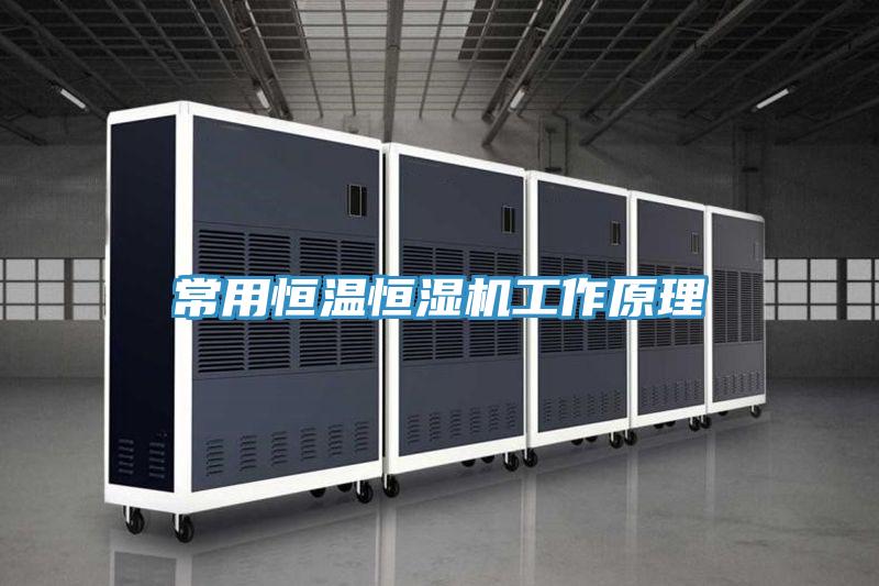 常用恒溫恒濕機(jī)工作原理