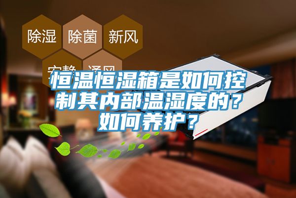 恒溫恒濕箱是如何控制其內(nèi)部溫濕度的？如何養(yǎng)護(hù)？