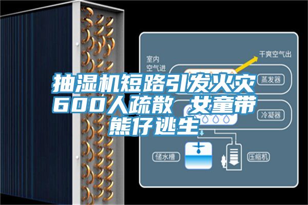 抽濕機(jī)短路引發(fā)火災(zāi)600人疏散 女童帶熊仔逃生