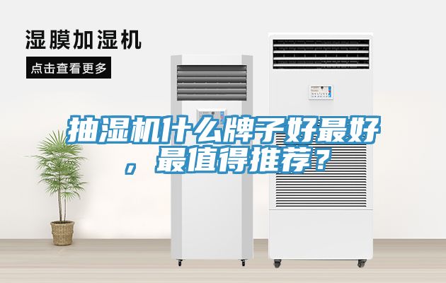 抽濕機(jī)什么牌子好最好，最值得推薦？
