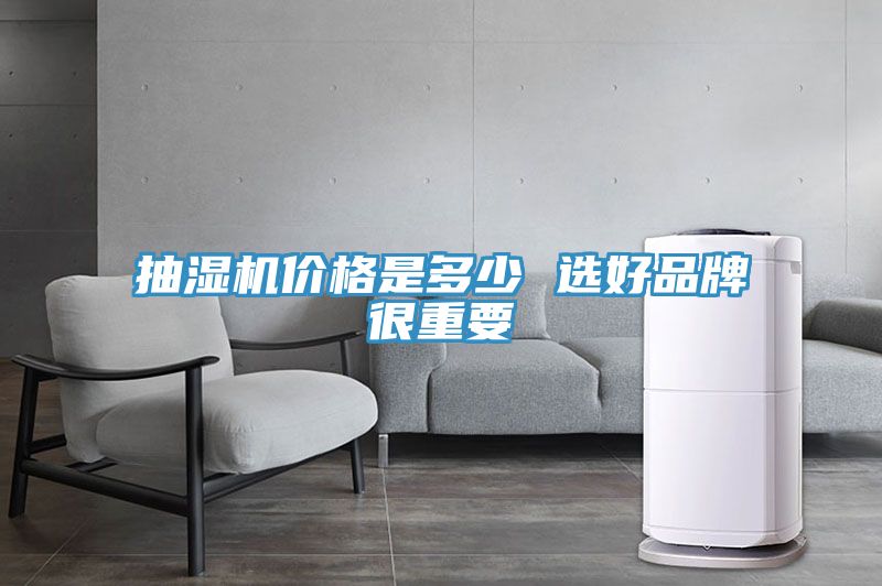 抽濕機(jī)價格是多少 選好品牌很重要