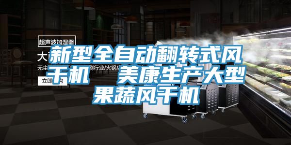 新型全自動翻轉式風干機  美康生產(chǎn)大型果蔬風干機