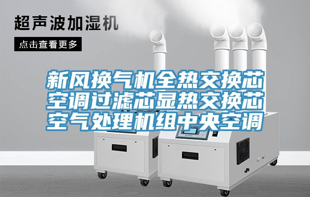 新風(fēng)換氣機(jī)全熱交換芯空調(diào)過濾芯顯熱交換芯空氣處理機(jī)組中央空調(diào)