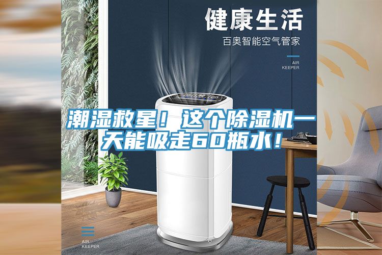 潮濕救星！這個(gè)除濕機(jī)一天能吸走60瓶水！